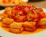 Hình bước làm 4 của món Đậu sốt cà chua