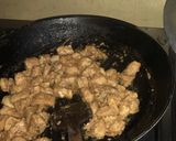 A picture of step 3 of Fajita pizza.