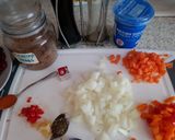 A picture of step 1 of My Ground Minced Beef, Spicy One Pan Meal. 😀.