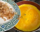 Foto del paso 5 de la receta: Tortilla de huevo con cebolla blanca