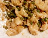 Zöldborsó pörkölt galuskával recept fázis 7 fotója