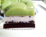 Foto langkah ke 8 dari resep Oreo Matcha Chocolatos Pudding.