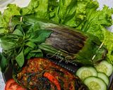 Foto langkah ke 9 dari resep Nasi Bakar Tongkol Suwir Kemangi.