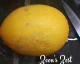 A picture of step 1 of Sun Melon and White Chia Seeds Salad.