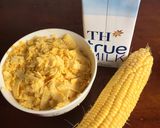 Hình bước làm 1 của món Sữa ngô