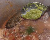 A picture of step 4 of Arabian Biryani.