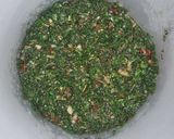A picture of step 6 of Argentinian Chimmichurri.