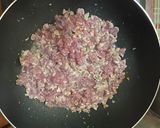 รูปขั้นตอนการทำที่ 1 ของ ผัดกะหล่ำปลีกับหมูบด