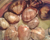 Foto del paso 2 de la receta: Risotto nero con vongole e telline con parmigiano e mela aioli