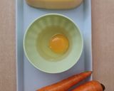Foto del paso 1 de la receta: Galletitas de zanahoria y queso 🥕 🧀 🥚 Tres ingredientes