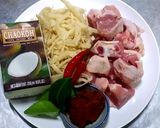 รูปขั้นตอนการทำที่ 4 ของ แกงกะทิไก่หน่อไม้สดต้ม