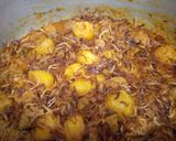 A picture of step 8 of Beef Biryani.