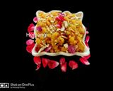 A picture of step 8 of Moong dal halwa.