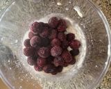 A picture of step 2 of Blueberry Smoothie.