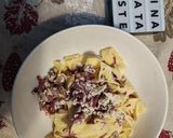 Foto del passaggio 5 della ricetta 125👩🏻‍🍳Tagliatelle fresche all'uovo con ricotta, bresaola e noci