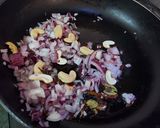 A picture of step 2 of Paneer Changezi.