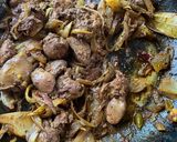 A picture of step 4 of Chicken Liver Fry.