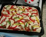 Foto del paso 4 de la receta: Pizza 100% integral multicolor 🍕
