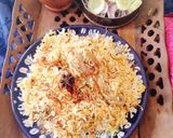 A picture of step 6 of Yakhni Pulao.
