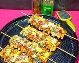 A picture of step 5 of Pizza Pasta Sticks.