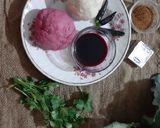 A picture of step 1 of #Veggies Stuffed Cheesy Beetroot Samosas.