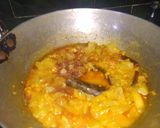 A picture of step 3 of Masoordal Lauki Ki Sabji.