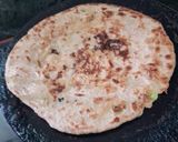 A picture of step 6 of Multigrain aata Instant Aloo paratha.