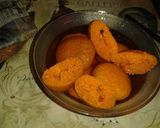 A picture of step 2 of Raj bhog.