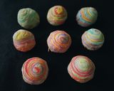 Hình bước làm 7 của món Lollipop mooncakes