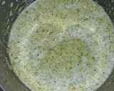 Foto del paso 2 de la receta: Tallarines de espirulina con salsa de brócoli y soja texturizada