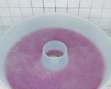 Foto langkah ke 4 dari resep UBI UNGU BISA DIBUAT INI LHO | PUDING UBI UNGU LAPIS SANTAN.