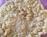 Une image de l'étape 1 de Lieu noir au crumble de parmesan.