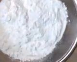 A picture of step 1 of Eggless rose cake.