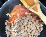 Foto del paso 3 de la receta: Portobello relleno de boloñesa de soja