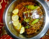 A picture of step 3 of Chana Tarka dall in dhaba style.