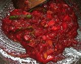 A picture of step 5 of Beetroot Rice.