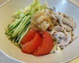 A picture of step 5 of Chilled Shabu-Shabu Salad Udon.