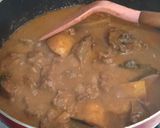 Foto langkah ke 5 dari resep Kalio Daging Sapi Ubi Jalar.