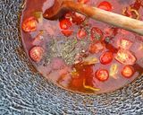 Babgulyás lóbabból bográcsban 🥣🥣🥣🥣🥣🥣 recept fázis 2 fotója