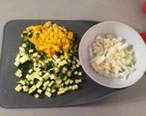 A picture of step 2 of Vegetarian Lasagna with Cottage Cheese.