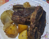 Foto del paso 7 de la receta: Tira de asado con papa y cebolla (al horno en bolsa)