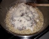 Une image de l'étape 7 de Risotto aux champignons.