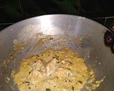 A picture of step 3 of Nawabi Chicken.