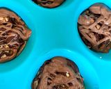 Une image de l'étape 5 de Snack proteiné et gourmand au beurre de cacahuètes, chocolat, flocons d’avoine et fruits secs.