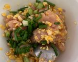 Hình bước làm 1 của món Chả Bắp Gà