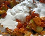 Une image de l'étape 6 de COURGETTES/KNACKIS AU COOK EXPERT.