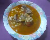 Foto del paso 6 de la receta Alubias blancas con mollejas de pollo