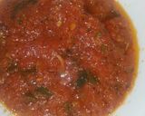 A picture of step 1 of Mexican cheese pasta.