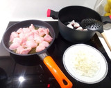 Foto del paso 1 de la receta: Pavo al ajillo