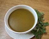 A picture of step 4 of Moringa soup (healthiest recipe).